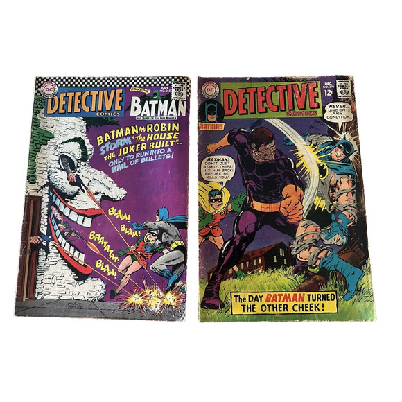DC Comics, Detective Comics (Batman), #365 & #370 / .12 issues 1967 FAIR VINTAGE - Picture 1 of 16